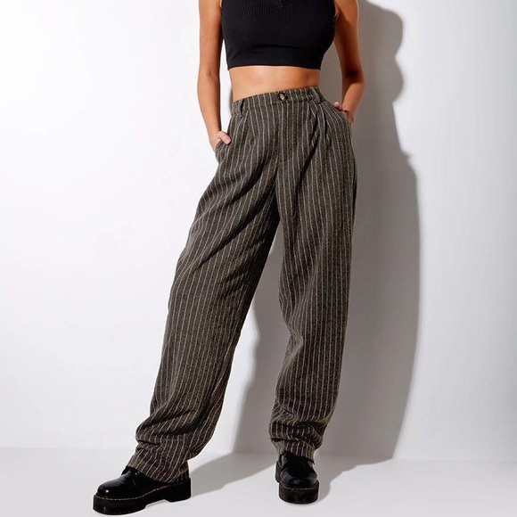 motel rocks striped pants